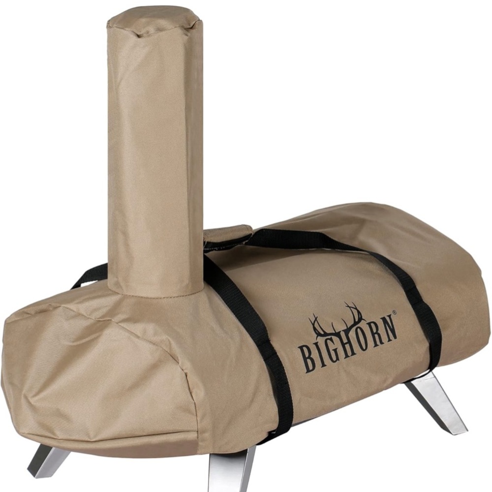 Tan Rain/outdoor cover fir pellet pizza oven